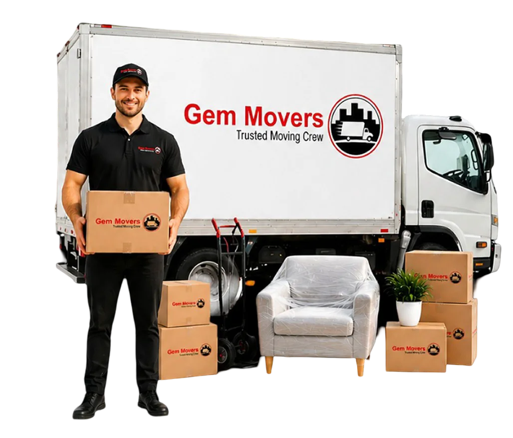 Gem Movers team and truck